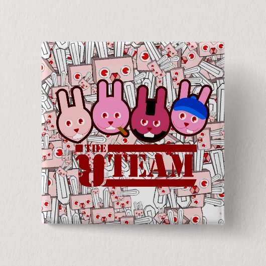 Kaninchen Button (Vorderseite)