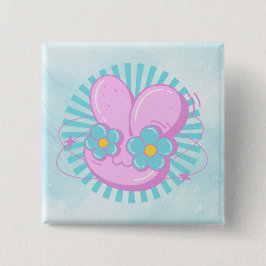 Kaninchen Button