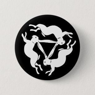 Kaninchen Button