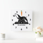 Kaninchen Carrot Wall Uhr (Zuhause)