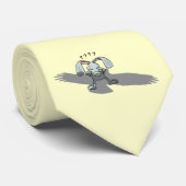 ... Kaninchen-Cartoon-Krawatte Krawatte (Gerollt)