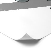 ... Kaninchen-Cartoon Poster (Ecke)