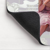 Kaninchen-Chat Mousepad (Ecke)