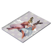 Kaninchen-Chat Notizblock (Linke Seite)