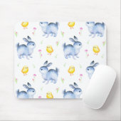 Kaninchen & Chicks Lover Geschenk, glückliches Ost Mousepad (Mit Mouse)