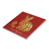 Kaninchen Chinesisches Sternzeichen Horoskop Fliese (Seite)