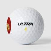Kaninchen Chinesisches Sternzeichen Horoskop Golfball (Logo)