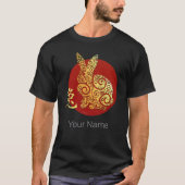 Kaninchen Chinesisches Sternzeichen Horoskop T-Shirt (Vorderseite)