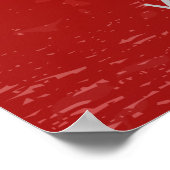 Kaninchen Chinesisches Zodiakszeichen Goldenes Hor Poster (Ecke)