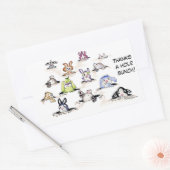 Kaninchen: Danke an einen Hole Bunch Sticker (Umschlag)
