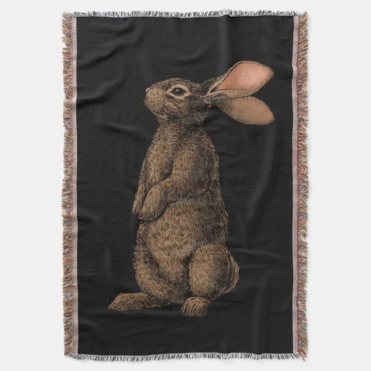 Kaninchen Decke (Vorderseite Vertikal)