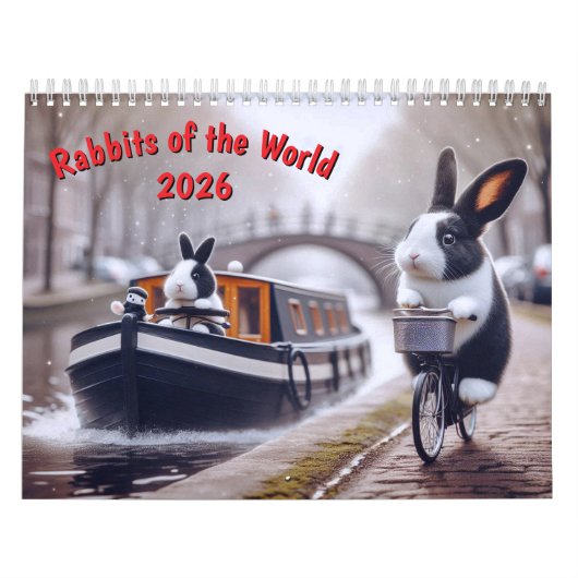 Kaninchen der Welt Kalender (Titelbild)