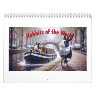 Kaninchen der Welt Kalender