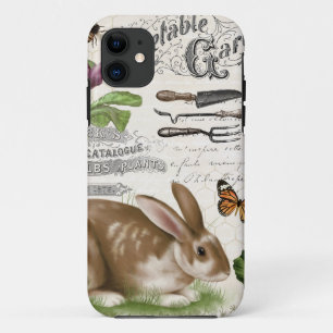 Kaninchen des Vintagen Gartens Case-Mate iPhone Hülle