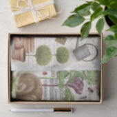 Kaninchen des Vintagen Gartens Seidenpapier (Geschenk)