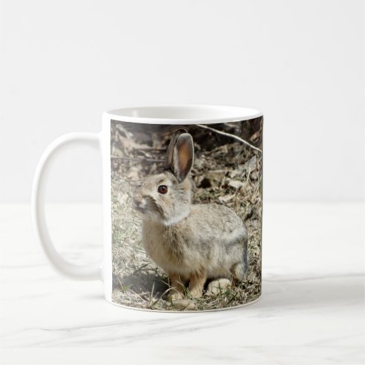 Kaninchen des Waldkaninchen-R24 Kaffeetasse (Links)