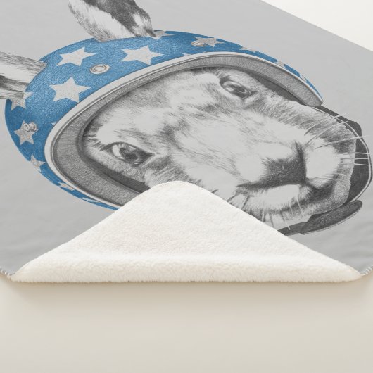 Kaninchen-Draufgänger Sherpadecke (3/4)