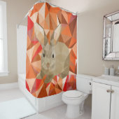 Kaninchen Duschvorhang (Beispiel)