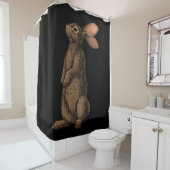 Kaninchen Duschvorhang (Beispiel)