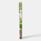 Kaninchen Eating Pink Petunia Blume Case-Mate iPhone Hülle (Rückseite / Links)