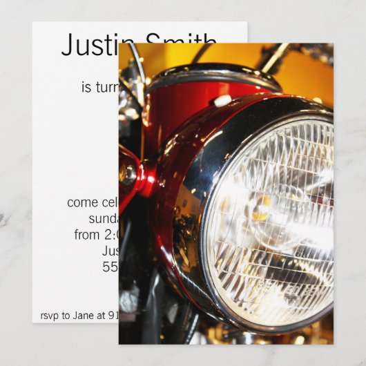 Kaninchen Einladung (Vorne/Hinten)