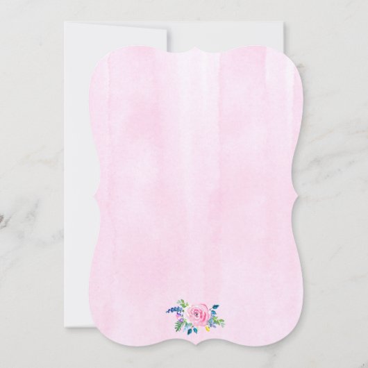 Kaninchen Einladung (Rückseite)