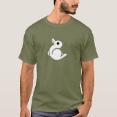 Kaninchen-Enten-Illusion T-Shirt (Vorderseite)