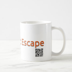 Kaninchen-Entweichen-Tasse (weiß) Kaffeetasse