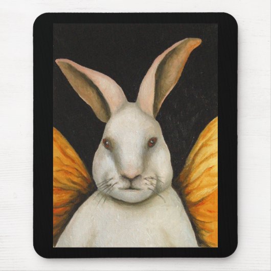 Kaninchen-Fee Mousepad (Vorne)