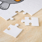 Kaninchen-Fitness Dumbell Puzzle (Seite)