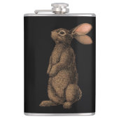 Kaninchen Flachmann (Vorderseite)