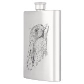 Kaninchen-Flasche Flachmann (Links)