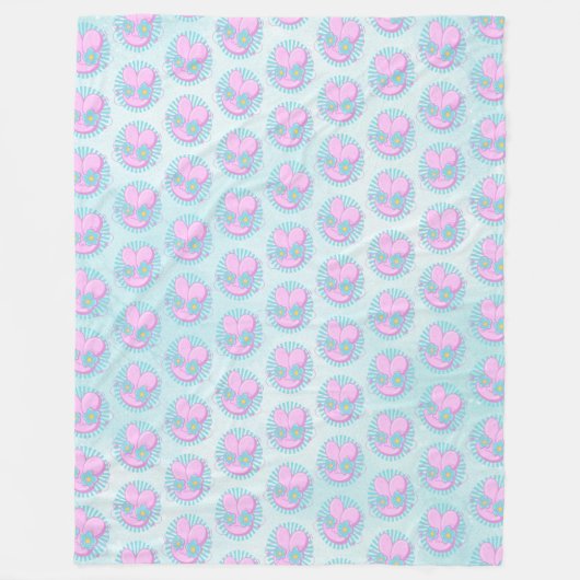 Kaninchen Fleecedecke (Vorderseite)