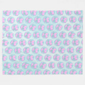 Kaninchen Fleecedecke (Vorderseite (Horizontal))