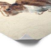 Kaninchen | Floris Verster Poster (Ecke)