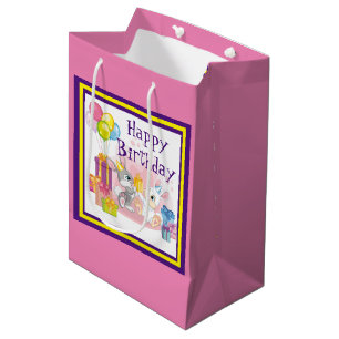 Kaninchen Geburtstag Mittlere Geschenktüte