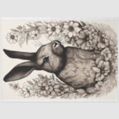 Kaninchen gemäß Art. 2 Dekoupage Papier (Vorderseite)