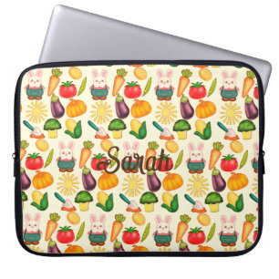 Kaninchen Gemüsesorten Bauer Laptopschutzhülle