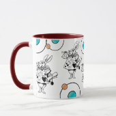 Kaninchen Geralds G - Alice im Wunderland-Tasse Tasse (Links)
