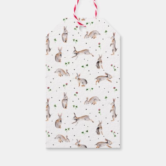 Kaninchen Geschenkanhänger (Rückseite)