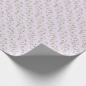 Kaninchen Geschenkpapier (Ecke)