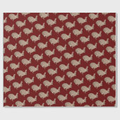 Kaninchen Geschenkpapier (Flach)