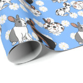 Kaninchen Geschenkpapier (Rolleneckpunkt)