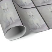 Kaninchen-Geschenkpapier Geschenkpapier (Rolleneckpunkt)
