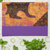 KANINCHEN GESCHIRRTUCH (Gefaltet)