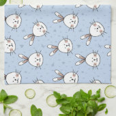 Kaninchen Geschirrtuch (Gefaltet)