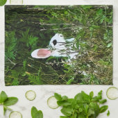 Kaninchen Geschirrtuch (Gefaltet)