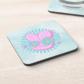 Kaninchen Getränkeuntersetzer (Linke Seite)