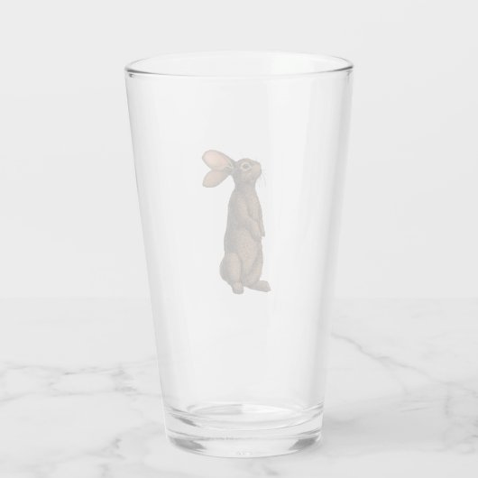 Kaninchen Glas (Rückseite)
