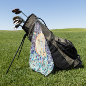 Kaninchen Golfhandtuch (Gras)